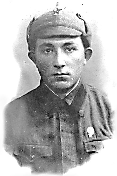 Миркин А.И. в начале красноармейской службы. 1940 год